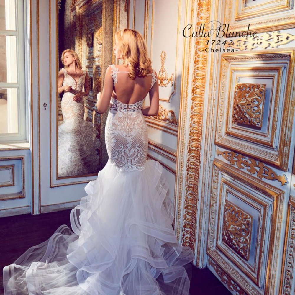Calla Blanche Wedding Dress, Style 17242